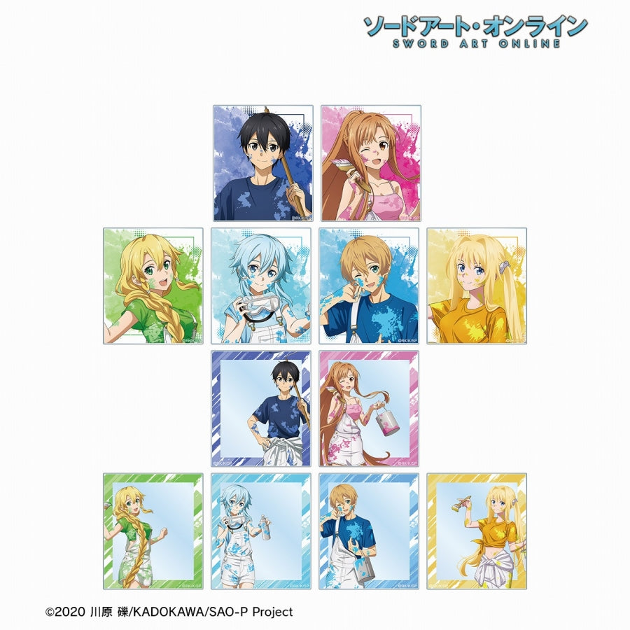 [Sword Art Online] Paint Style ver. Trading Acrylic Card feat. Exclusive Art (Blind Box -Single)