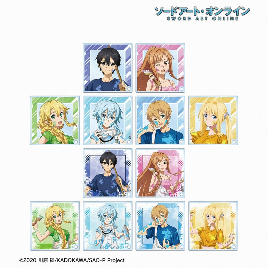 (Goods - Acrylic Stand) [Sword Art Online] Paint Style ver. Trading Acrylic Stand Panel feat. Exclusive Art (Blind Box -Single)