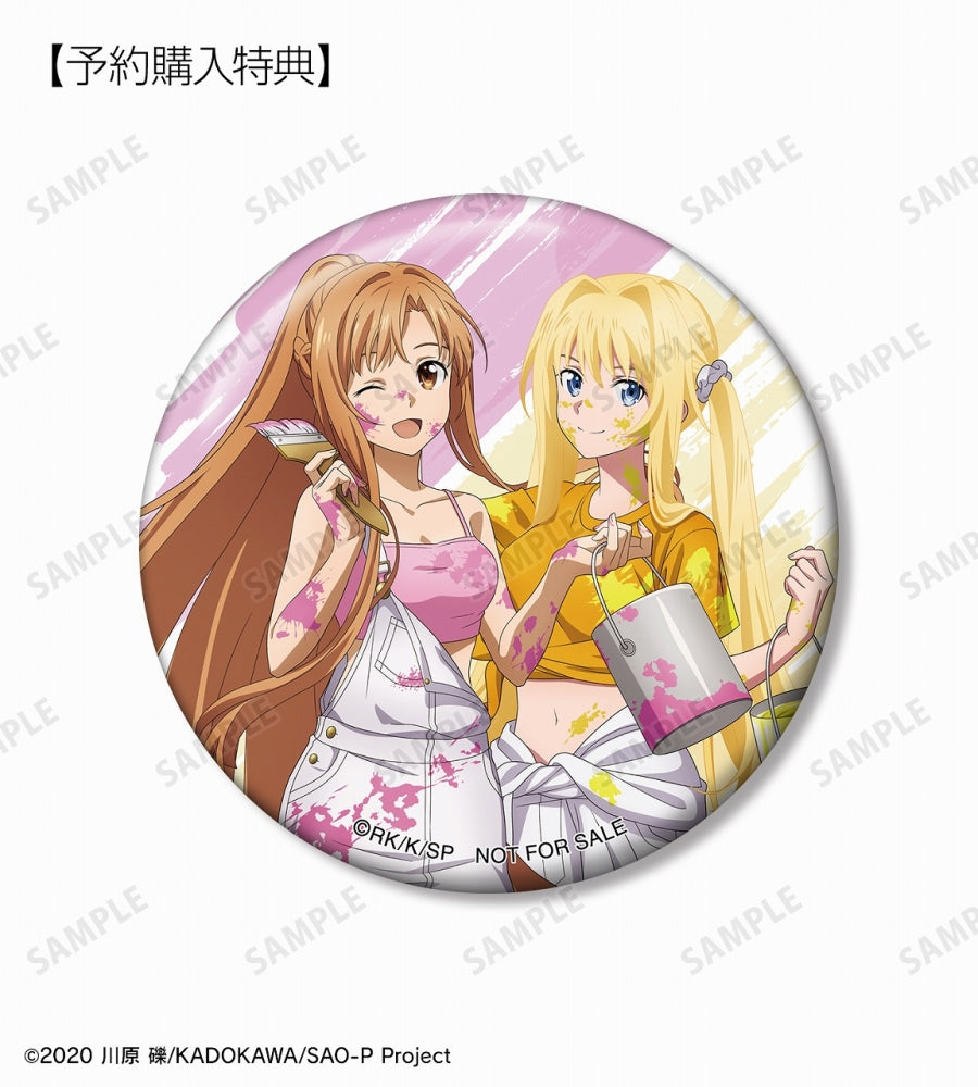 [Sword Art Online] Exclusive Art Paint Style ver. Trading Metallic Button Badge (Blind Box -Single)