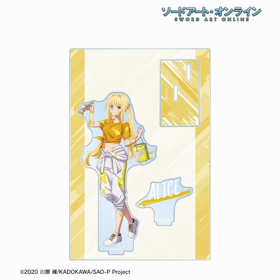 (Goods - Acrylic Stand) [Sword Art Online] Alice Paint Style ver. BIG Acrylic Stand feat. Exclusive Art w/ Parts