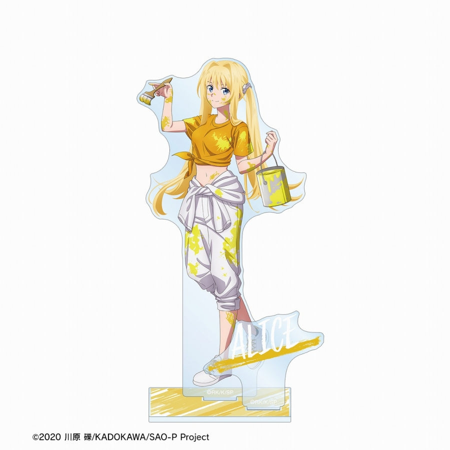 (Goods - Acrylic Stand) [Sword Art Online] Alice Paint Style ver. BIG Acrylic Stand feat. Exclusive Art w/ Parts