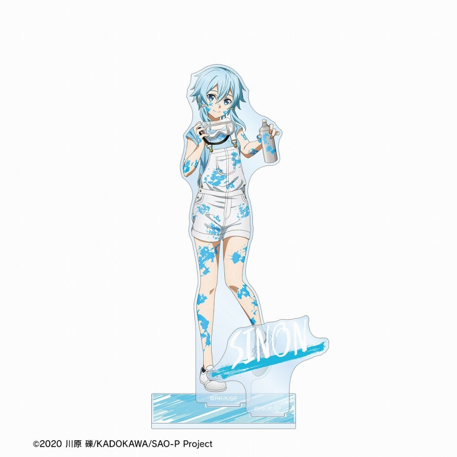 (Goods - Acrylic Stand) [Sword Art Online] Sinon Paint Style ver. BIG Acrylic Stand feat. Exclusive Art w/ Parts