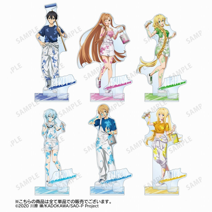 (Goods - Acrylic Stand) [Sword Art Online] Sinon Paint Style ver. BIG Acrylic Stand feat. Exclusive Art w/ Parts