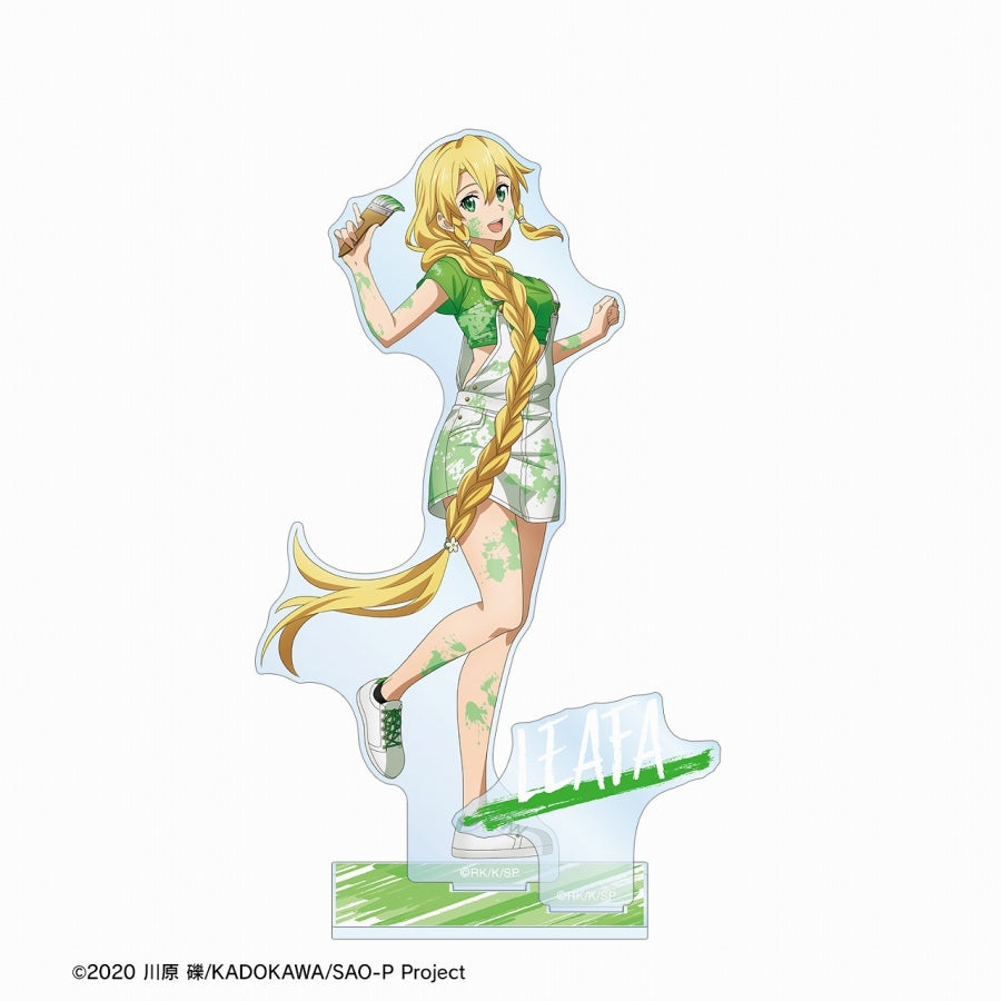 (Goods - Acrylic Stand) [Sword Art Online] Leafa Paint Style ver. BIG Acrylic Stand feat. Exclusive Art w/ Parts