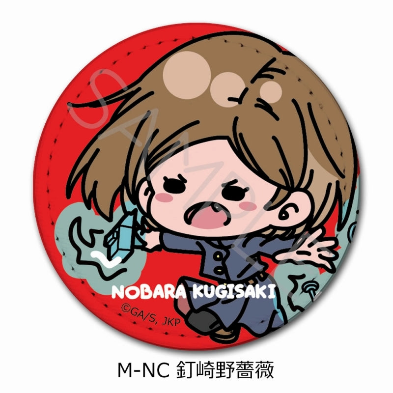 [Jujutsu Kaisen] Leather Badge (Round) Mocho-NC (Nobara Kugisaki)
