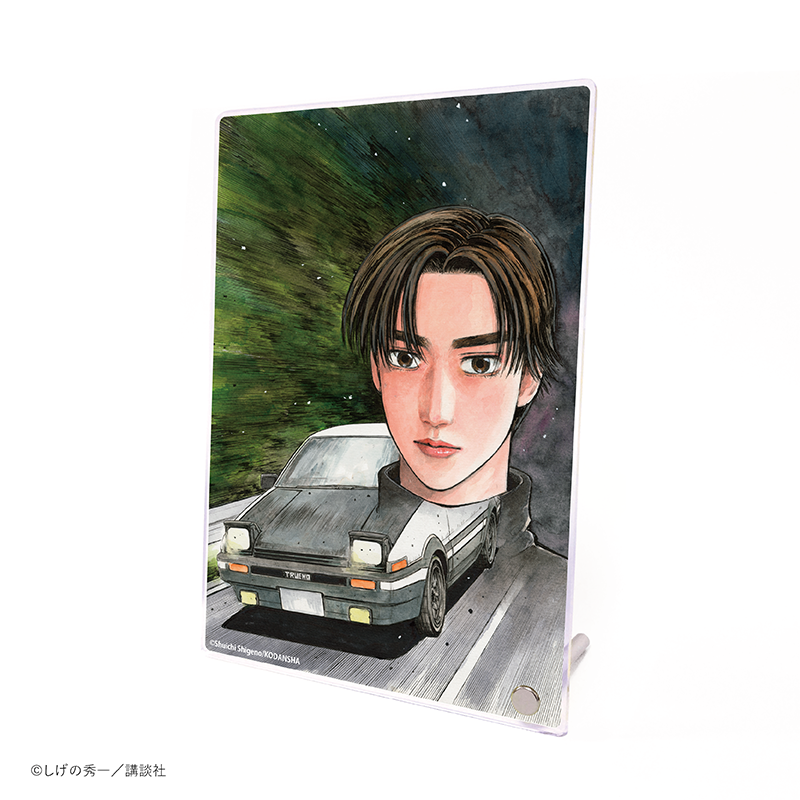 (Goods - Acrylic Stand) Initial D Exclusive Acrylic Plate 1