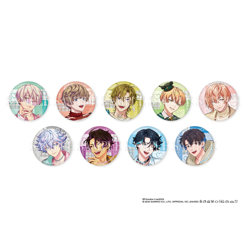 [Paradox Live] Paradox Live x Sanrio Characters Button Badge (Blind Box -Single)