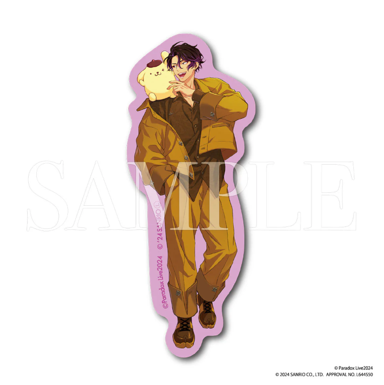 [Paradox Live] Paradox Live x Sanrio Characters Acrylic Die-cut Sticker Ver. 2 / Iori Suiseki