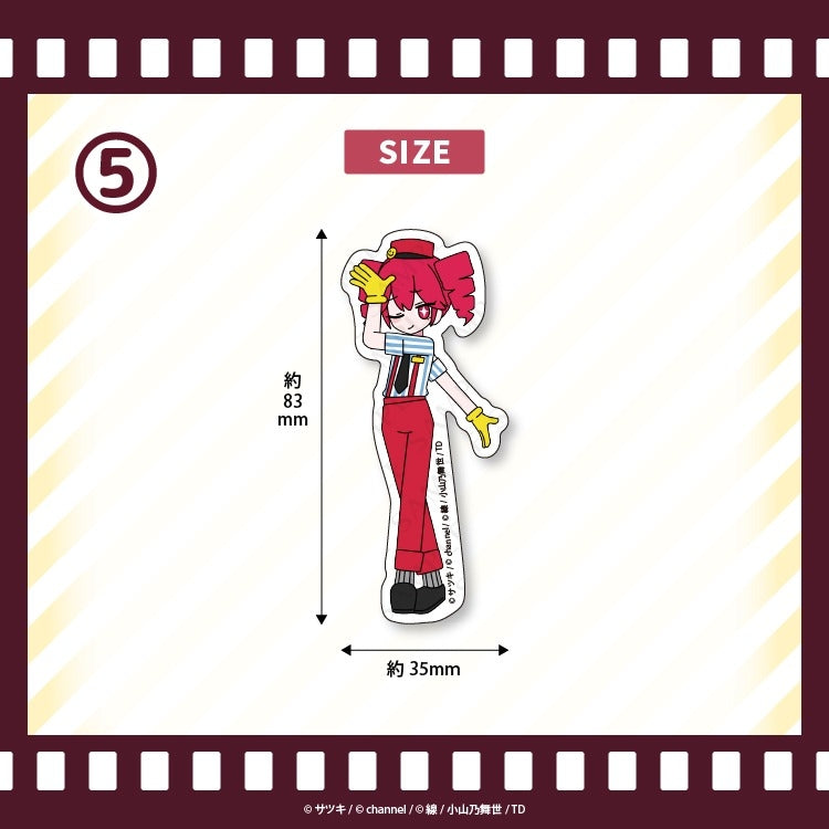 (Goods - Sticker) VOCALOID Satsuki&Channel Sticker Mesmerizer Version 5