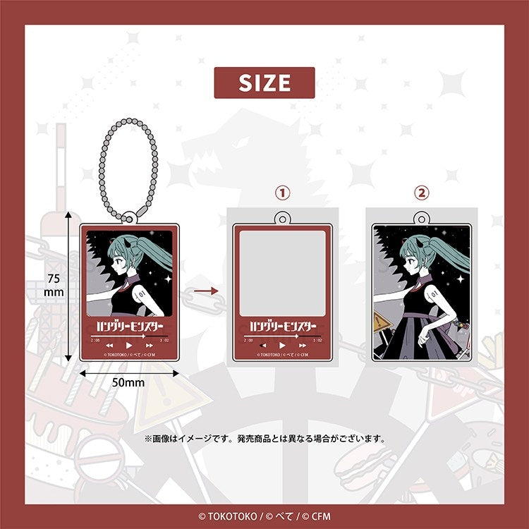 (Goods - Keychain) HANGRY MONSTER Acrylic Keychain (HANGRY MONSTER)
