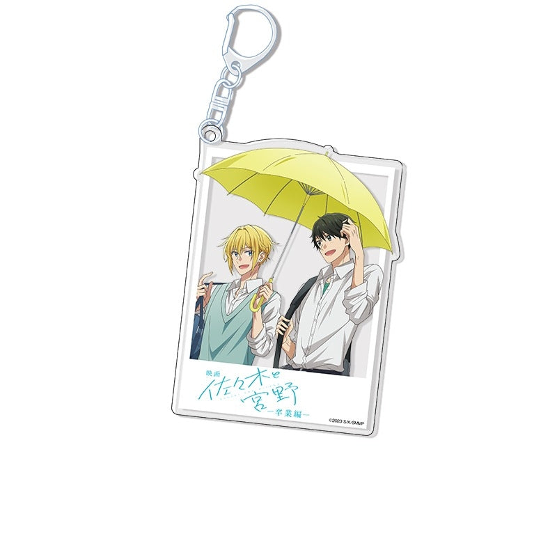 [Sasaki and Miyano] Acrylic Keychain feat. Exclusive Art Taiga Hirano & Akira Kagiura
