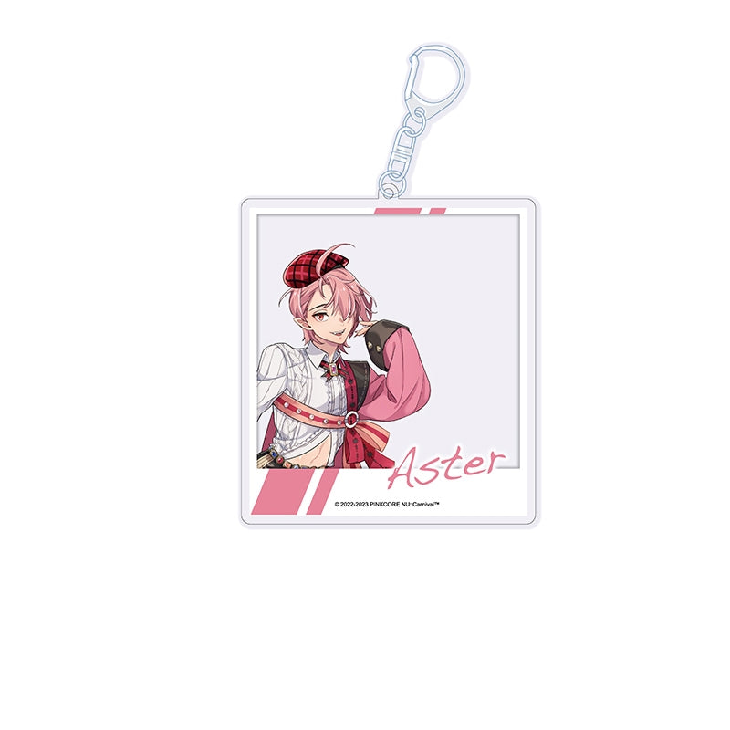 [NU: Carnival] Photo Frame Style Keychain Aster