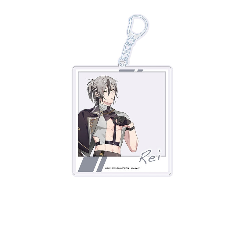 [NU: Carnival] Photo Frame Style Keychain Rei