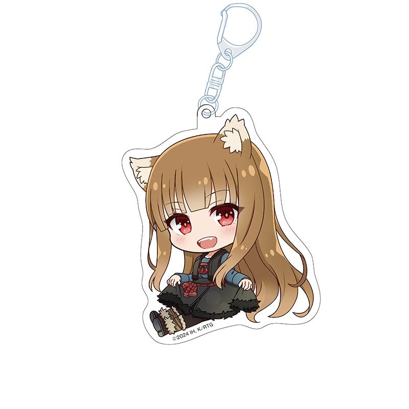 [Spice and Wolf] Petanko Acrylic Keychain Holo 1