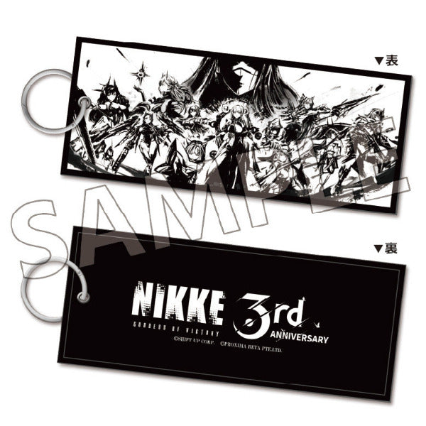 (Goods - Card) GODDESS OF VICTORY: NIKKE 3rd Anniversary Group Ink Painting Flight Tag