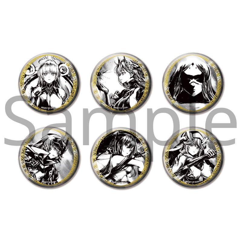 (Goods - Badge) GODDESS OF VICTORY: NIKKE Ink Painting Trading Washi Button Badge (Blind Box -Single)