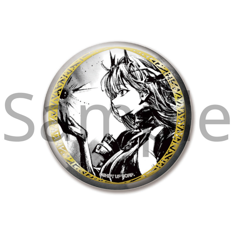 (Goods - Badge) GODDESS OF VICTORY: NIKKE Ink Painting Trading Washi Button Badge (Blind Box -Single)