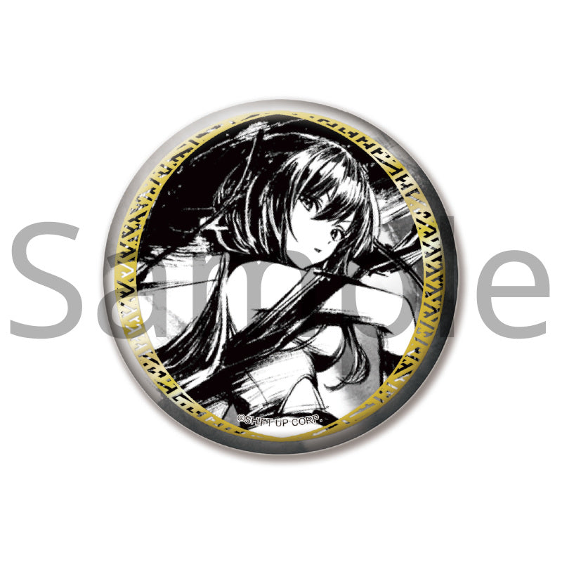 (Goods - Badge) GODDESS OF VICTORY: NIKKE Ink Painting Trading Washi Button Badge (Blind Box -Single)
