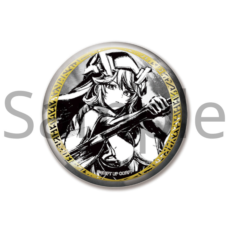 (Goods - Badge) GODDESS OF VICTORY: NIKKE Ink Painting Trading Washi Button Badge (Blind Box -Single)