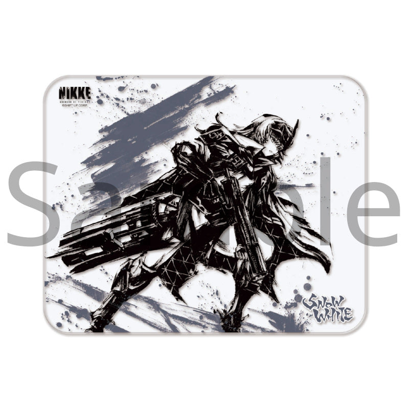 (Goods - Mousepad) GODDESS OF VICTORY: NIKKE Ink Painting Glass Mouse Pad