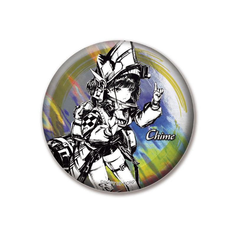 (Goods - Badge) GODDESS OF VICTORY: NIKKE Ink Painting Trading Holographic Button Badge (Blind Box -Single/Box)