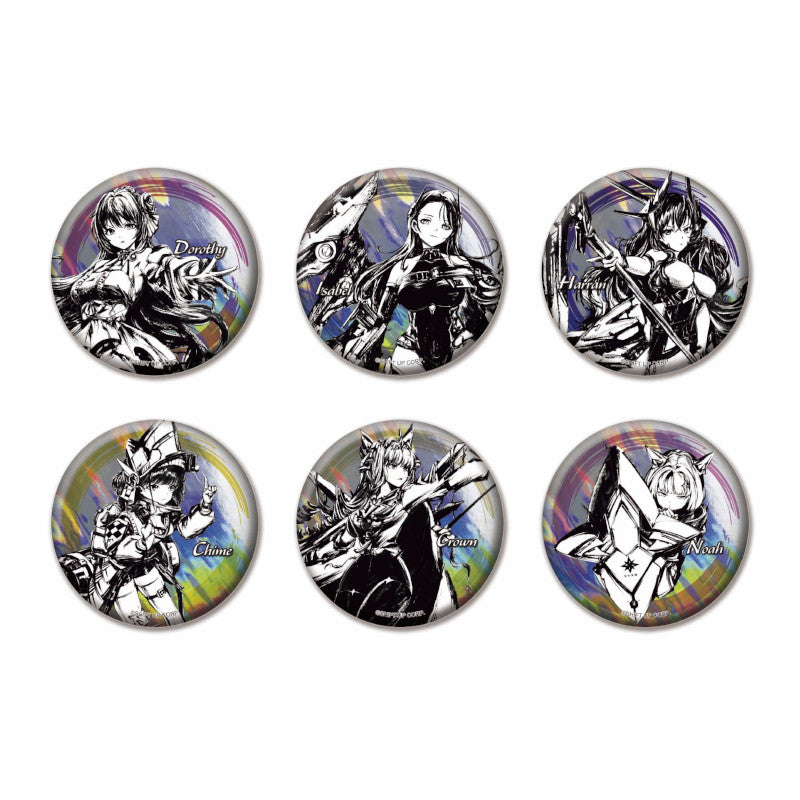 (Goods - Badge) GODDESS OF VICTORY: NIKKE Ink Painting Trading Holographic Button Badge (Blind Box -Single/Box)