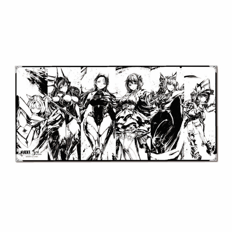 (Goods - Stationaries) GODDESS OF VICTORY: NIKKE Ink Printing Final Battle Six-Panel Folding Screen