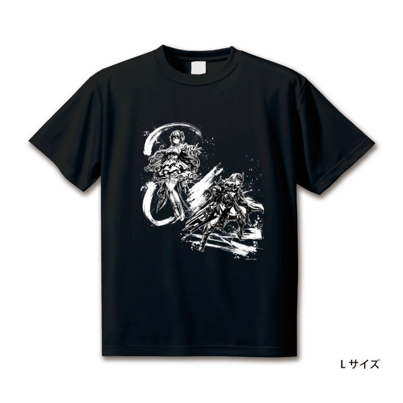 (Goods - Apparel) GODDESS OF VICTORY: NIKKE Ink Printing T-Shirt L (3 Types)