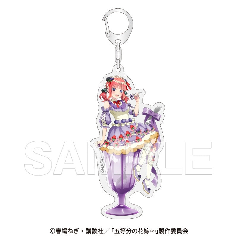 [The Quintessential Quintuplets] Acrylic Keychain (Nino Nakano) Parfait Dress ver.