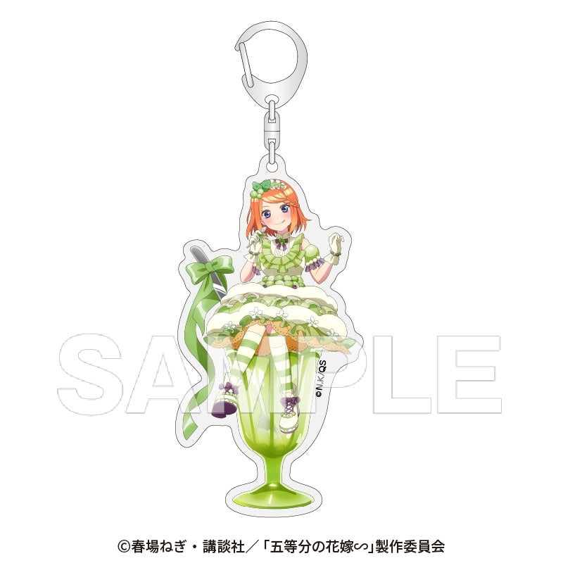 [The Quintessential Quintuplets] Acrylic Keychain (Yotsuba Nakano)Parfait Dress ver.
