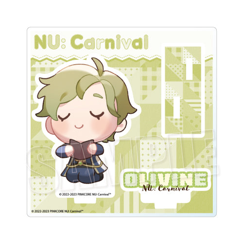 [Nu: Carnival] Acrylic Diorama Stand (Play with Plushies Ver.) /Olivine