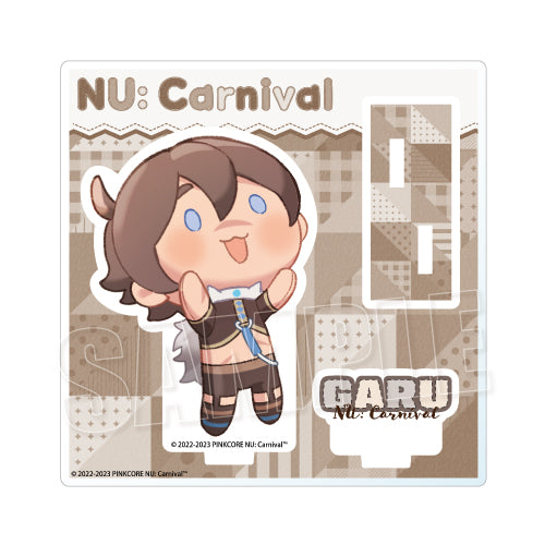 [Nu: Carnival] Acrylic Diorama Stand (Play with Plushies Ver.) /Garu
