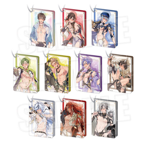 [Nu: Carnival] Trading Acrylic Block Keychain (SSR Ripped Clothes Ver.) (Blind Box -Single)