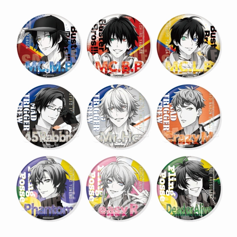 [Hypnosis Mic] Rhyme Anima+ Trading Holo EYE Button Badge vol. 2 - A box (Blind Box -Single)