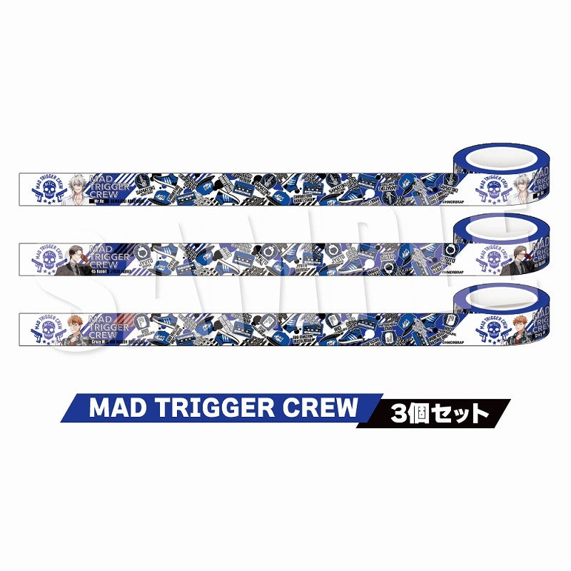 [Hypnosis Mic] Rhyme Anima+ Masking Tape Set of 3 - MAD TRIGGER CREW