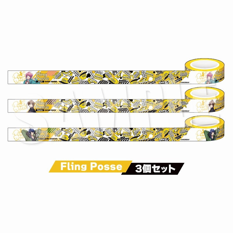 [Hypnosis Mic] Rhyme Anima+ Masking Tape Set of 3 - Fling Posse