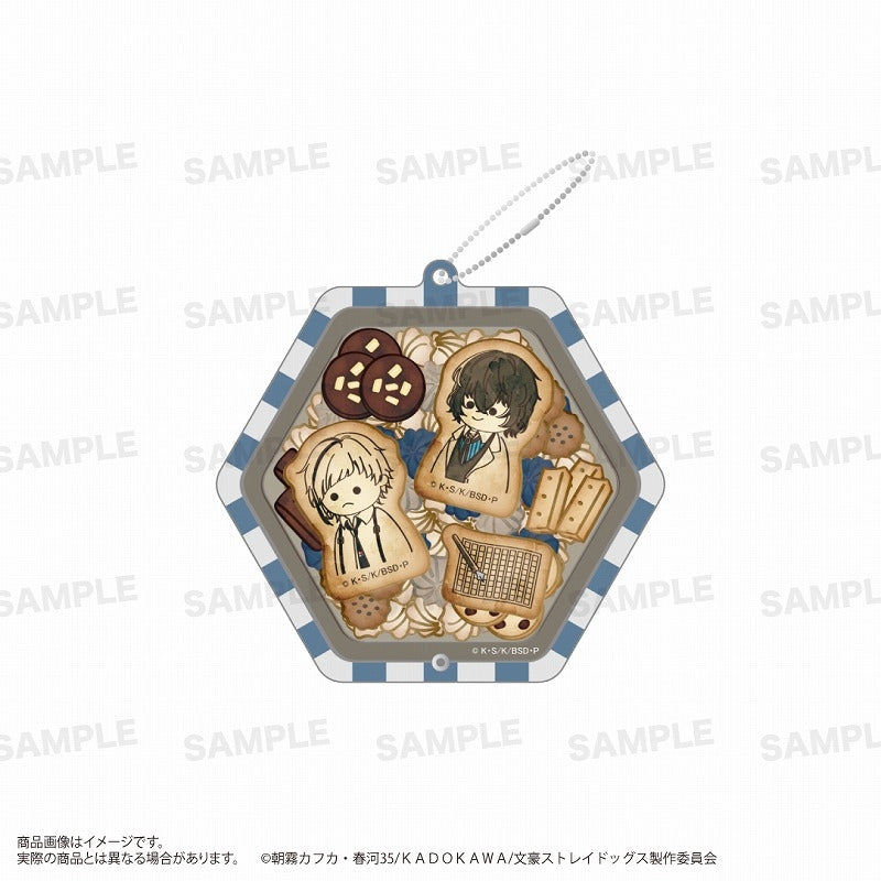 [Bungo Stray Dogs] Shaka Shaka Acrylic Keychain (whim patisserie) Atsushi Nakajima & Osamu Dazai