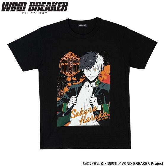 (Goods - Shirt) WIND BREAKER T-shirt Collection (Haruka Sakura) M