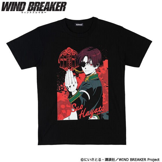 (Goods - Shirt) WIND BREAKER T-shirt Collection (Hayato Suo) M