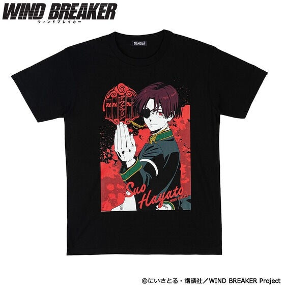 (Goods - Shirt) WIND BREAKER T-shirt Collection (Hayato Suo) XL