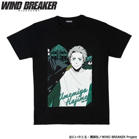 (Goods - Shirt) WIND BREAKER T-shirt Collection (Hajime Umemiya) M