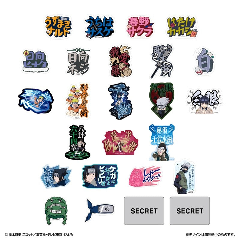 (Goods - Sticker) NARUTO Smartphone Sticker Collection Set of 2
