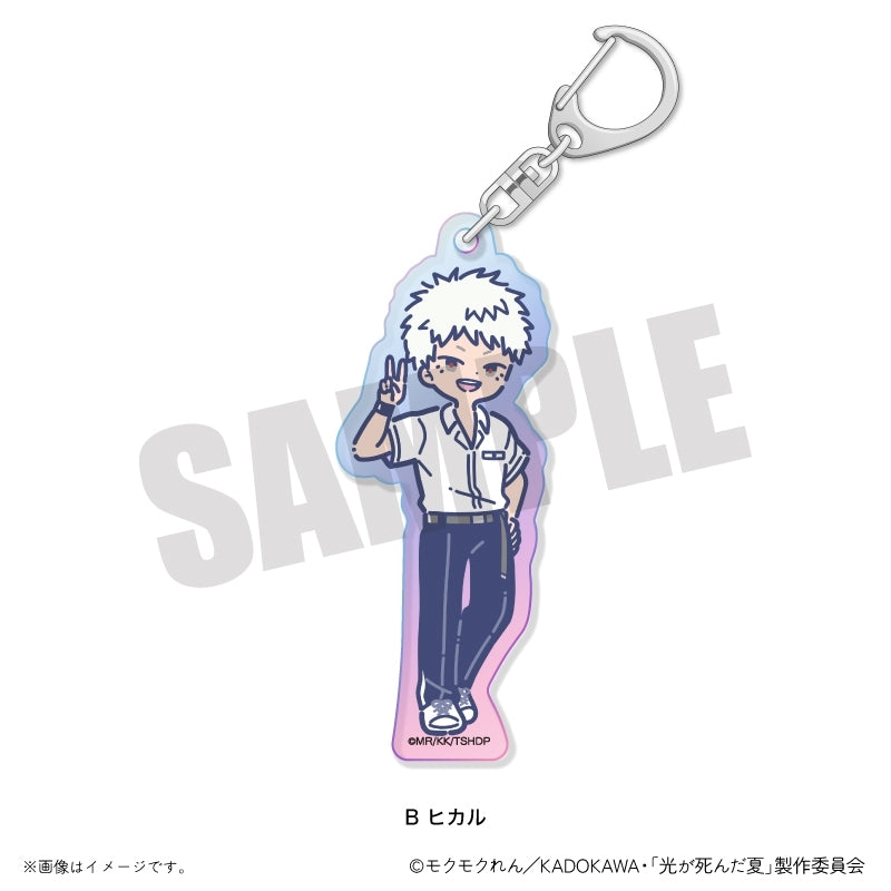 (Goods - Keychain) TV Anime The Summer Hikaru Died Retro Pop Iridescent Acrylic Keychain B Hikaru