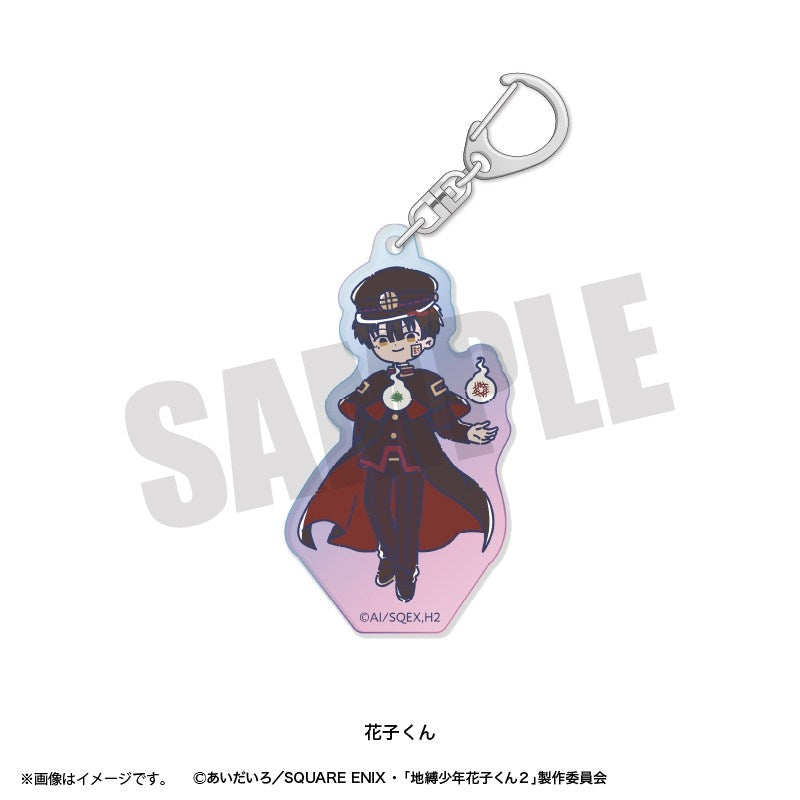 (Goods - Keychain) TV Anime Toilet-Bound Hanako-Kun 2 Retro Pop Iridescent Acrylic Keychain Hanako-kun