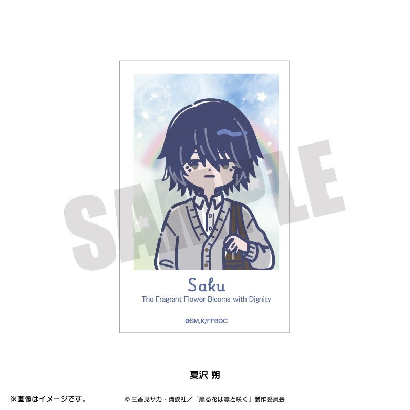 (Goods - Card) TV Anime The Fragrant Flower Blooms with Dignity Retro Pop Instant Photo Style Card (Blind Box -Single)