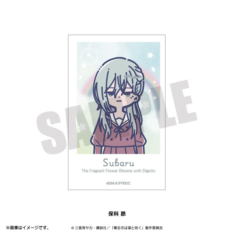 (Goods - Card) TV Anime The Fragrant Flower Blooms with Dignity Retro Pop Instant Photo Style Card (Blind Box -Single)