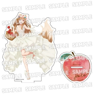 (Goods - Acrylic Stand) [Spice and Wolf] MERCHANT MEETS THE WISE WOLF feat. Exclusive Art BIG Acrylic Stand Apple ver.