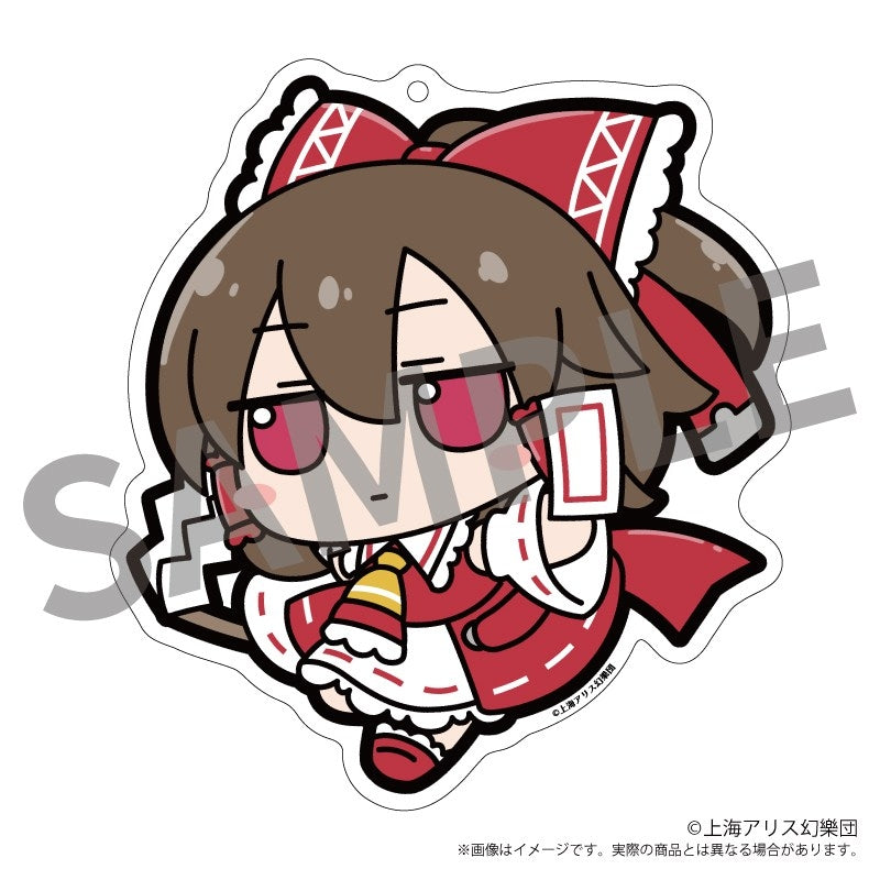 (Goods - Key Chain) Touhou Project Fumo Fumo Acrylic Key Chain 01 Fumo Fumo Reimu. Kourindou Version. (Reimu Hakurei Kourindou Ver.)