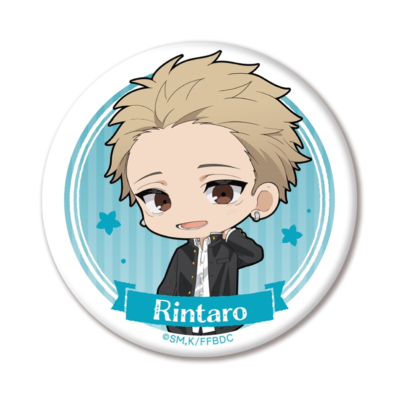 (Goods - Badge) TV Anime The Fragrant Flower Blooms with Dignity Button Badge Rintaro Tsumugi