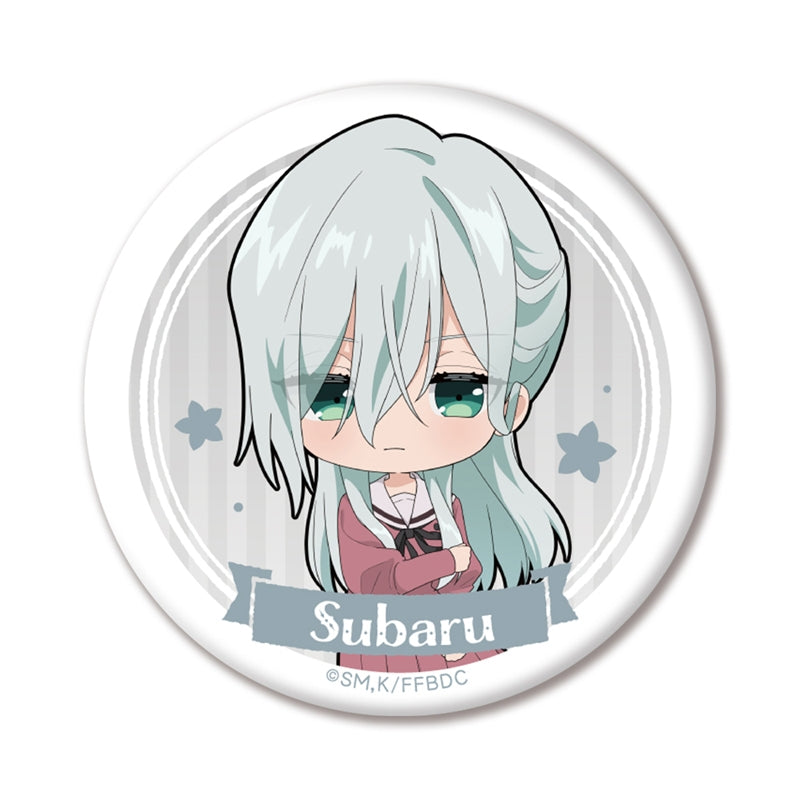 (Goods - Badge) TV Anime The Fragrant Flower Blooms with Dignity Button Badge Subaru Hoshina